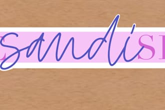 simple logo for personal or business