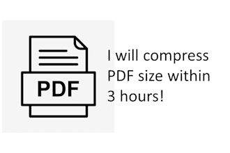 use a compressor to reduce and compress pdf