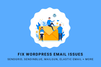fix wordpress email issues, setup SMTP for your domain