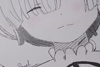 draw any anime character or background