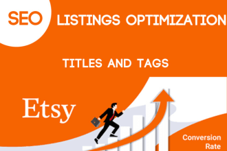 optimize title and tags of etsy listings to increase sales