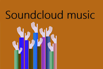 do organic soundcloud promotion for real audience and engagements