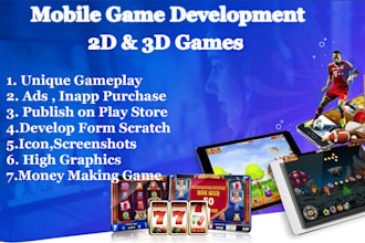 do best mobile games 2d 3d mobile game development
