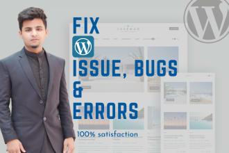 fix wordpress issues, wordpress bugs, wordpress errors, malware