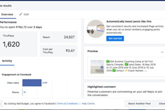 create a full marketing campaign for your website
