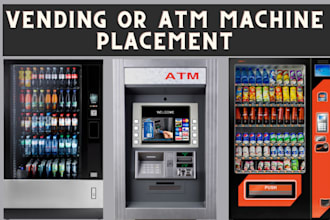 find locations for vending and atm machines by cold calling