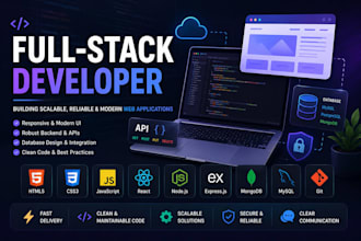 be your full stack developer
