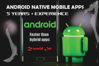 develop native android app, publish to play store for free