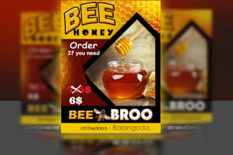 create attractive flyer for you