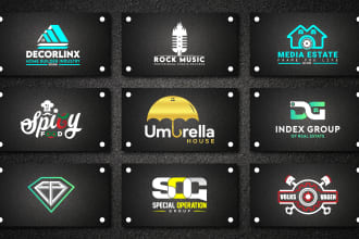 design modern minimalist and luxury logo