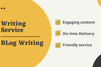 write engaging blogs and articles
