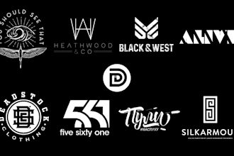 design your urban streetwear or clothing brand logo
