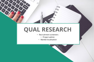 write a research screener or questionnaire for you