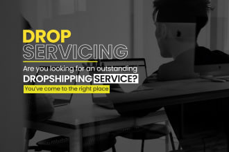 create profitable shopify dropservicing website