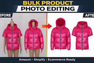 do bulk ecommerce photo editing for online stores and fashion brands