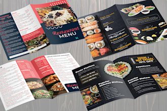 design restaurant menu, food menu, coffee shop, price list menu, flyer, brochure