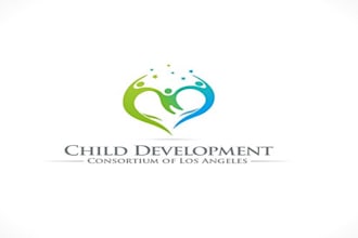 design an awesome childcare logo with express delivery