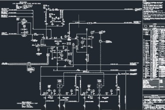 create pfd, professional pid from pfd on autocad or visio