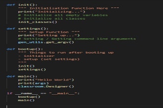 debug your python project