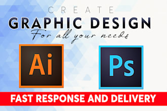 do custom order any graphic design works