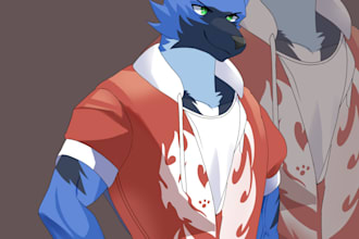 draw furry art you want
