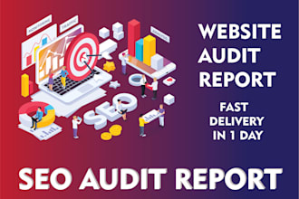 provide expert website SEO audit report