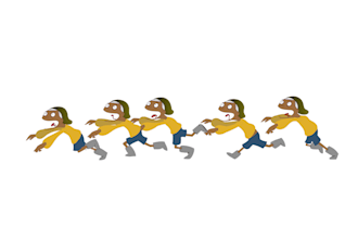 create professional 2d character animation