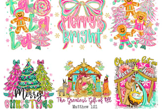create christmas, retro vintage xmas tshirt design