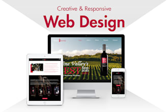 design a professional and responsive website