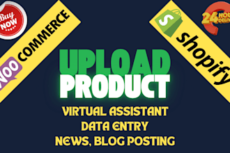 add upload products, product listings, on shopify, woocommerce store
