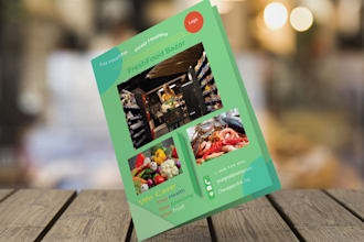 create a professional flyer