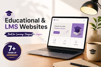 develop a professional educational website