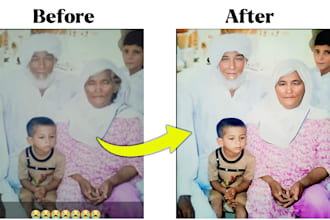 fix and restore blur,pixelated or low quality photos