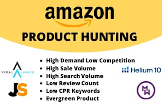 do amazon product hunting,product research for fba pl