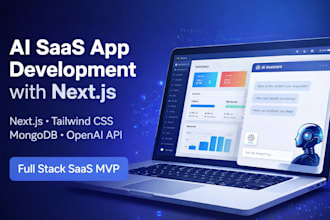 build nextjs saas application with ai integration