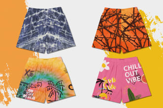 do design mesh short for your clothing brand