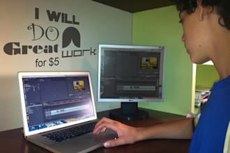 edit for you a film or a movie professionally