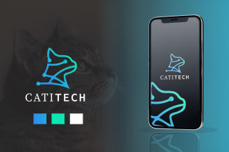 do tech, crypto, startup, nft, gradient logo with app icon