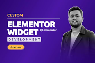 develop your custom elementor widget responsively