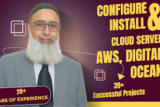 configure linux server like aws, digital ocean etc