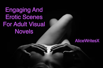 write content for adult visual novels