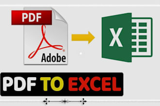 convert PDF to excel or scan pages to excel or google sheet