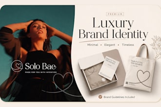 design luxury brand identity for fashion, beauty and lifestyle brands