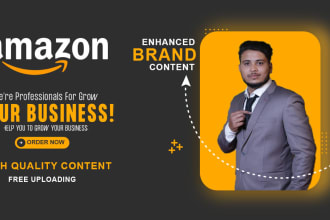 design amazon enhanced brand content and listing images
