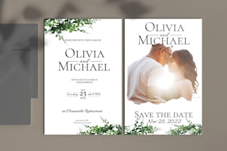 design your wedding invitation bundle