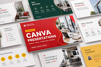 design your canva presentation