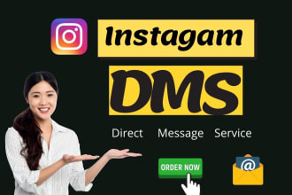 send instagram dms for promote your business