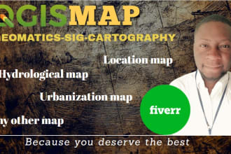 make your thematic maps with qgis software