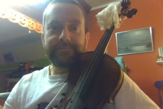 compose and original scottish or shetland fiddle tune for you