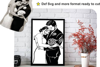 turn your your photos to dxf for laser or plasma cutting
